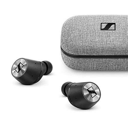  Sennheiser Consumer Audio MOMENTUM Audífonos Bluetooth inalámbricos verdaderos con control táctil en la punta de los dedos; MOMENTUM True Wireless Bluetooth Earbuds con control táctil en la yema del...