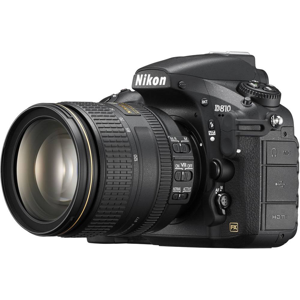 Nikon SLR digital de formato FX D810 con lente 2...