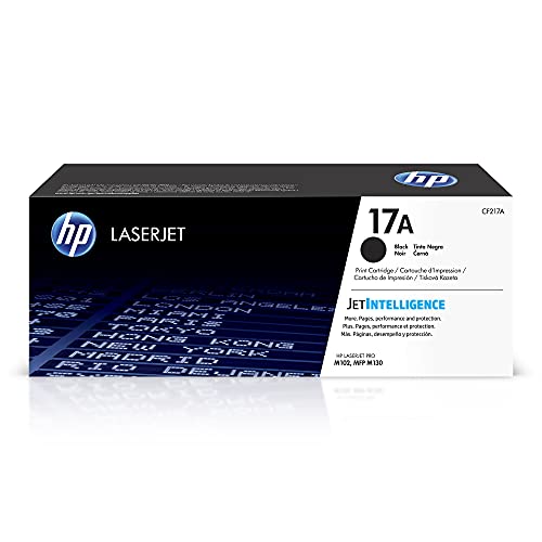 HP Cartucho de tóner original negro 17A (CF217A)