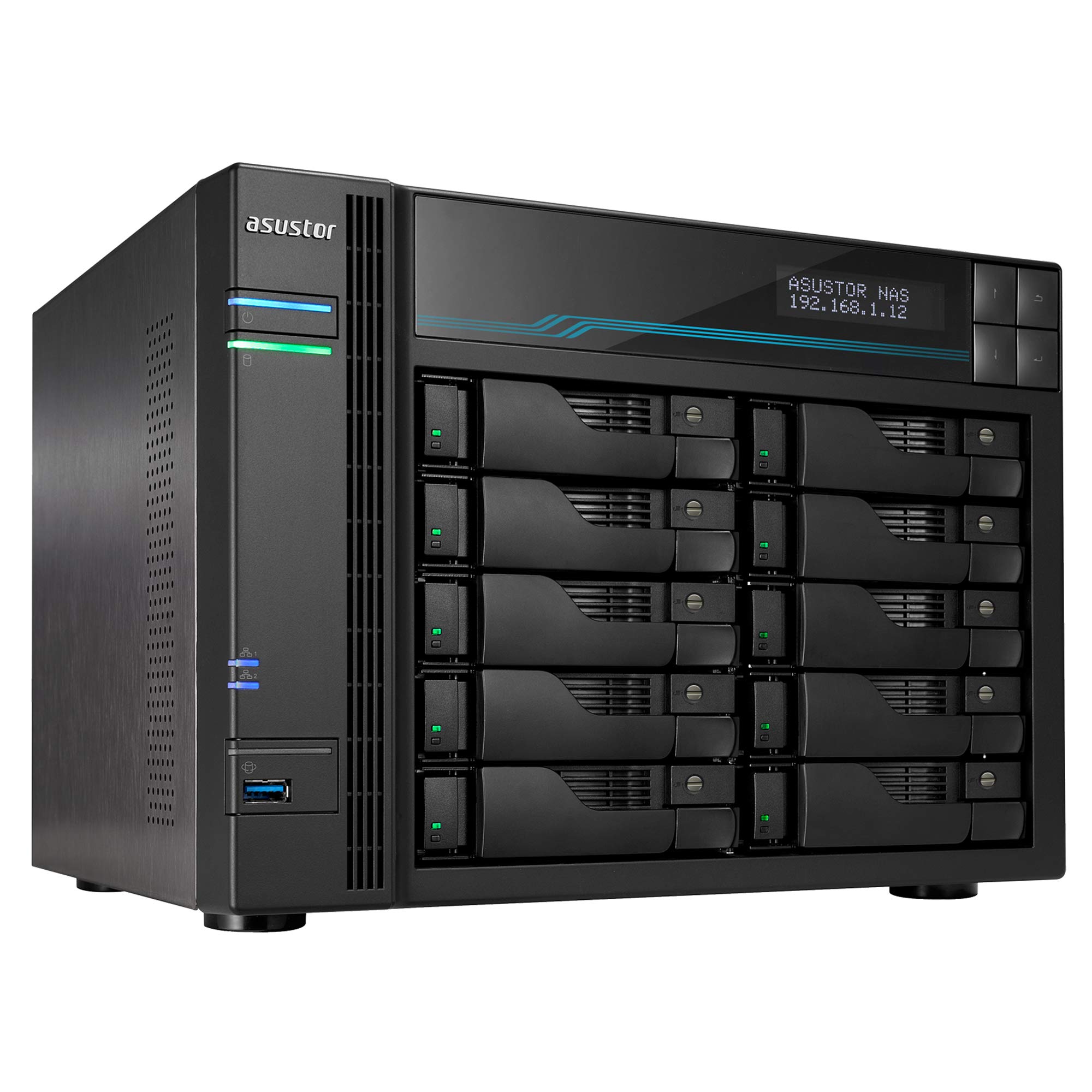 ASUSTOR AS7110T Lockerstor Pro 10bay Nas Intel Perp Xeo...