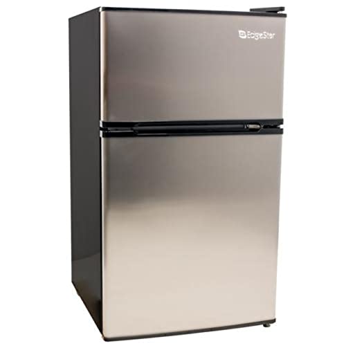 EdgeStar CRF321SS 3.1 Cu. Pie. Refrigerador/congelador ...