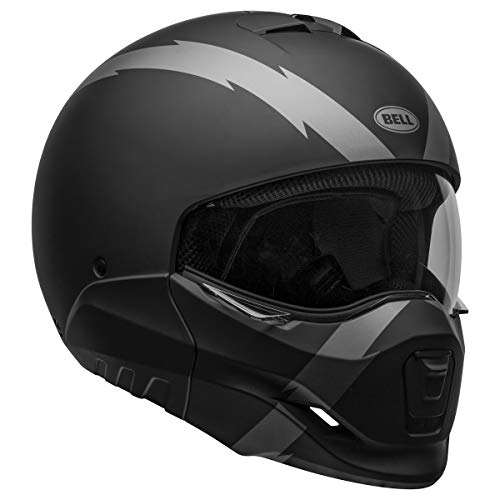 Bell  Casco Broozer (Arc Matte Black/Gris - Pequeño)