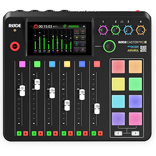 RØDE Consola de producción de podcasts Rode Rodecaster ...