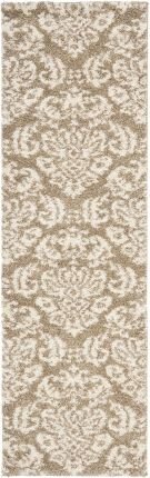 Safavieh Florida Shag Beige/Cr?am Alfombra cuadrada 6'7...