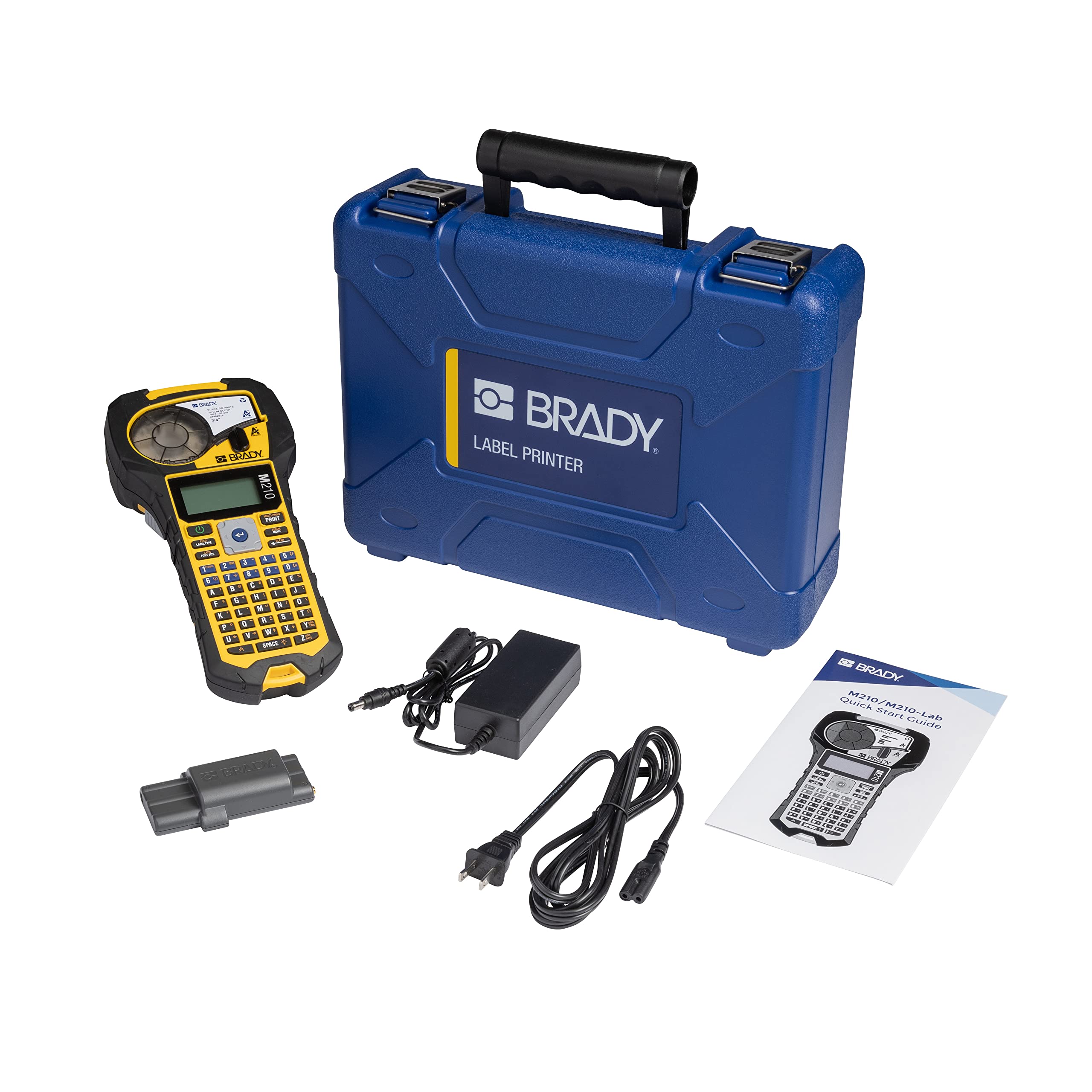 Brady Kit de impresora de etiquetas portátil M210 (M210...