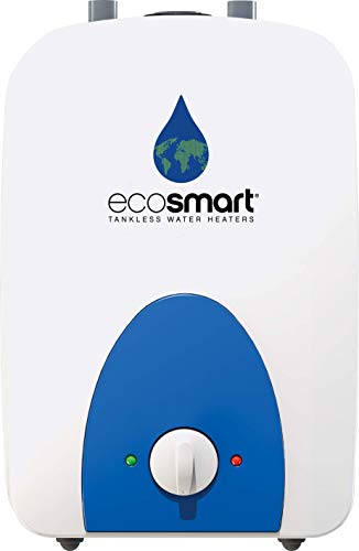 Ecosmart Calentador de agua eléctrico con mini tanque d...