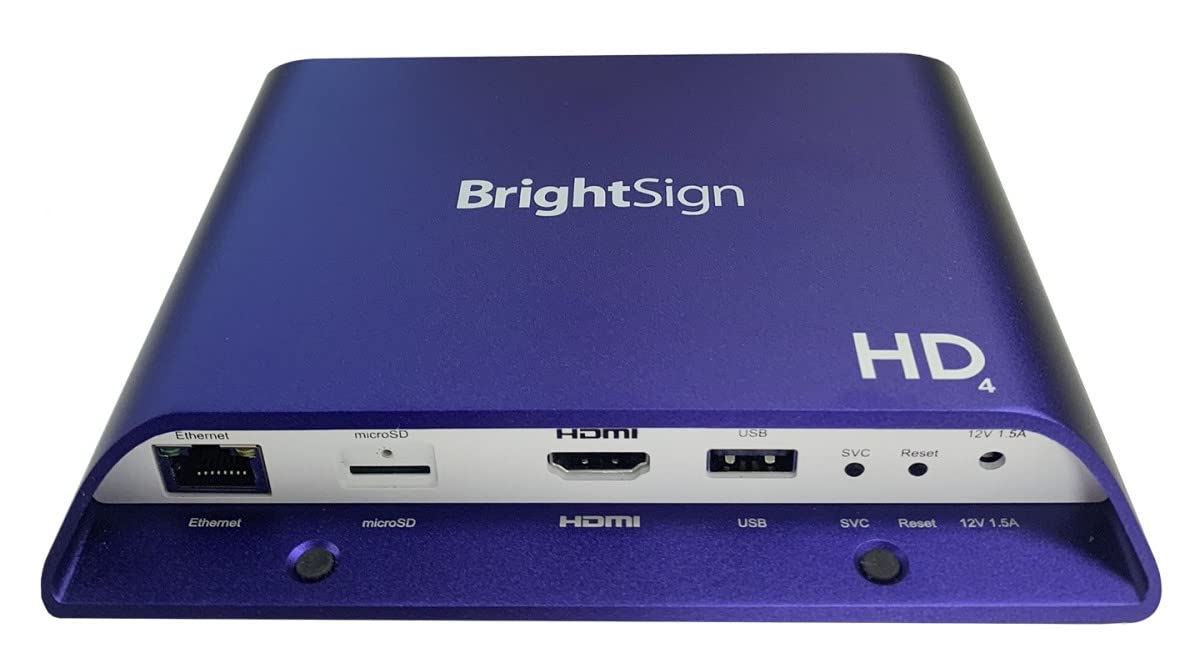 BrightSign HD1024 | Reproductor HTML5 de E/S amp...