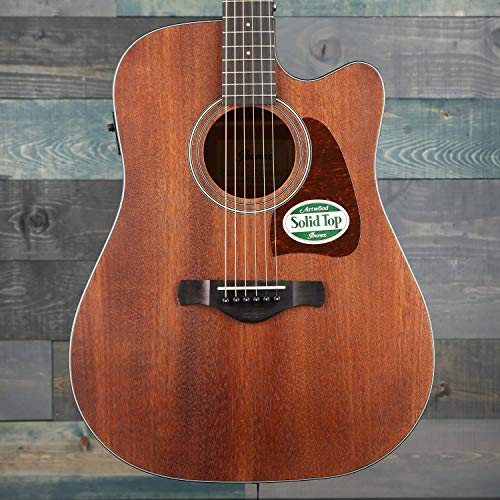 Ibanez AW54CEOPN Artwood Solid Top Dreadnought Guitarra electroacústica