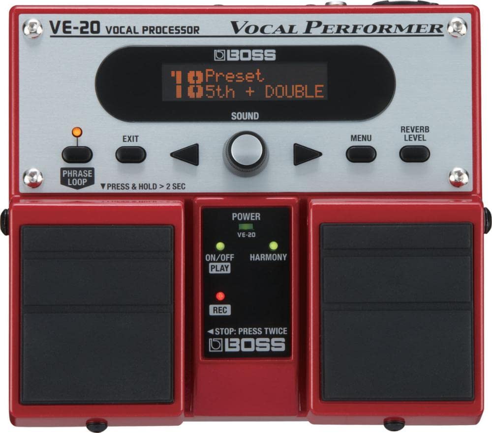 Boss Procesador de efectos vocales VE-20