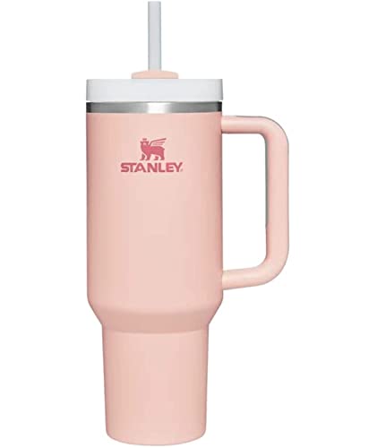 Stanley Vaso Quencher H2.0 FlowState de 40 oz (rosa oscuro)