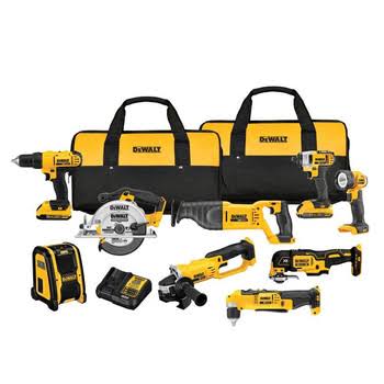 DEWALT DCK940D2 20V MAX Juego combinado de 9 herramient...