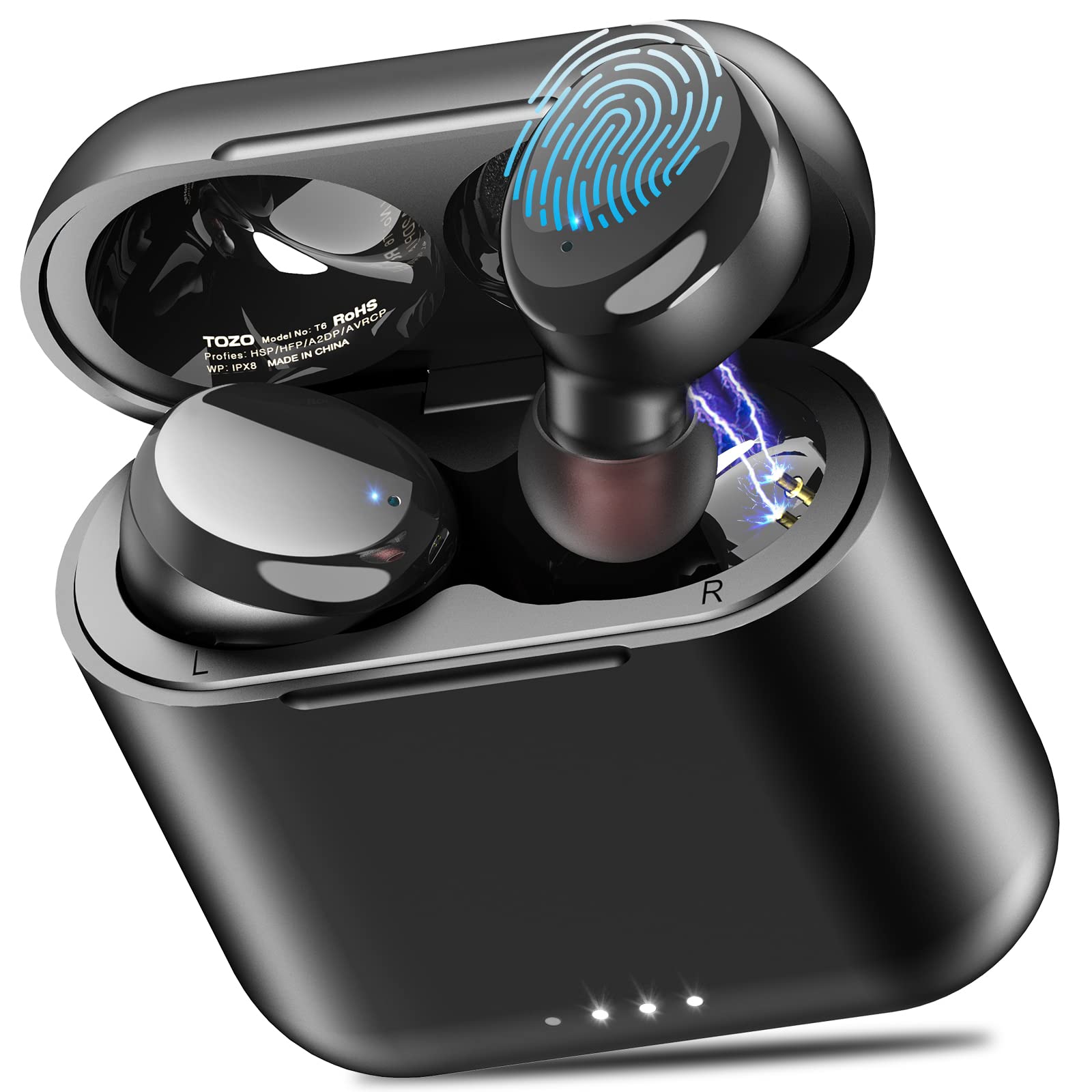 TOZO T6 True Wireless Earbuds Bluetooth 5.3 Auri...