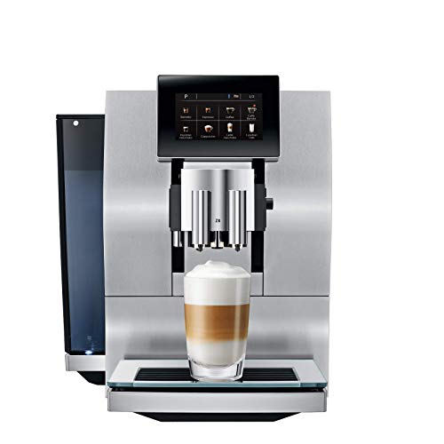 Jura Máquina de espresso y capuchino automática de alum...