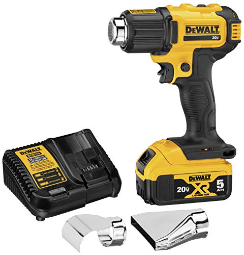 DEWALT Pistola de calor inalámbrica 20V MAX (DCE530P1)