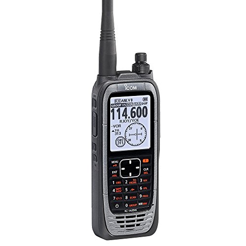 ICOM IC-A25N Transceptor de banda aérea VHF (canales NAV y COM)