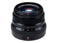 Fujifilm Fujinon XF35mmF2 R WR - Negro