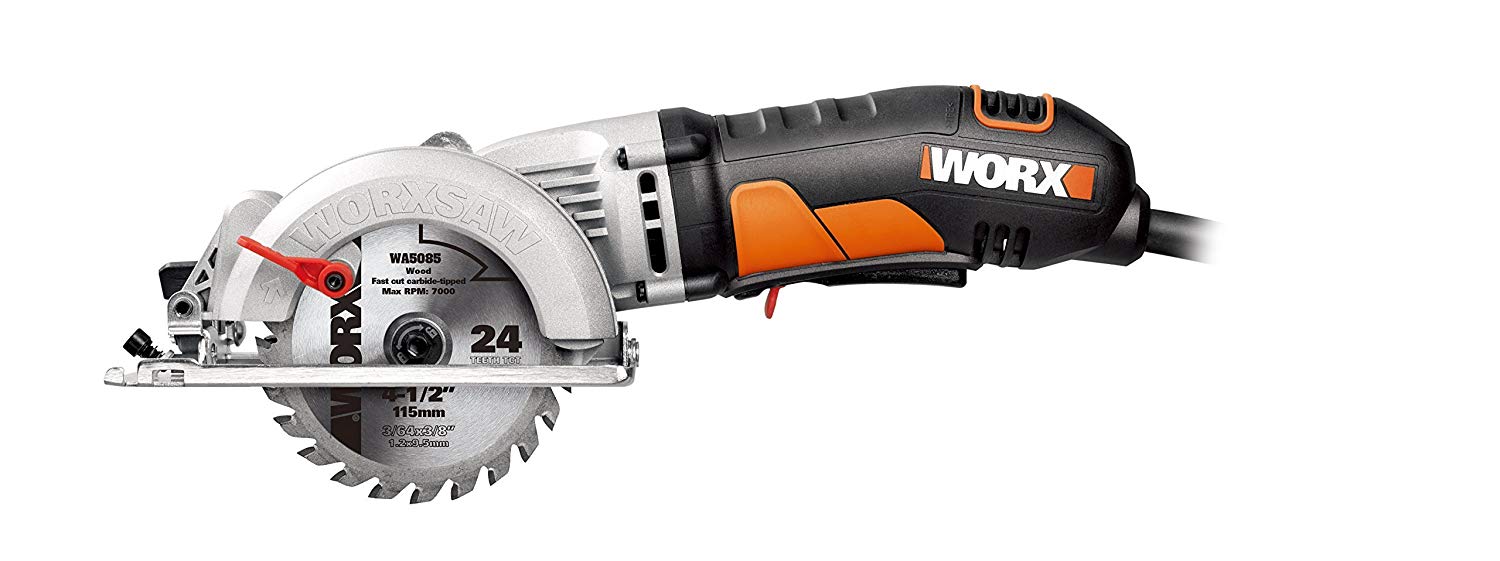 Positec USA WORX WORXSAW Sierra circular compacta de 4-...