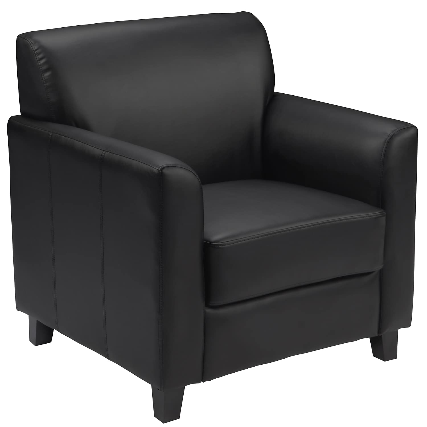 Flash Furniture Silla HERCULES Diplomat Series Black Le...