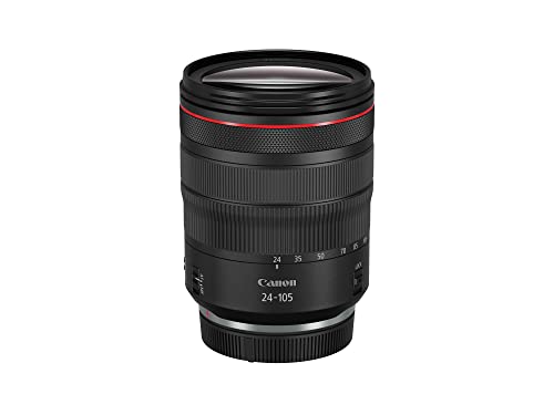 Canon RF 24-105mm f/4L IS USM Lens, Black - 2963C002