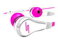 SMS Audio SMS-EB-SPRT-PNK STREET por 50 In-Ear Wired Sport - Rosa