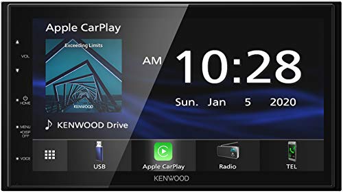 KENWOOD DMX47S Receptor multimedia digital con pantalla...