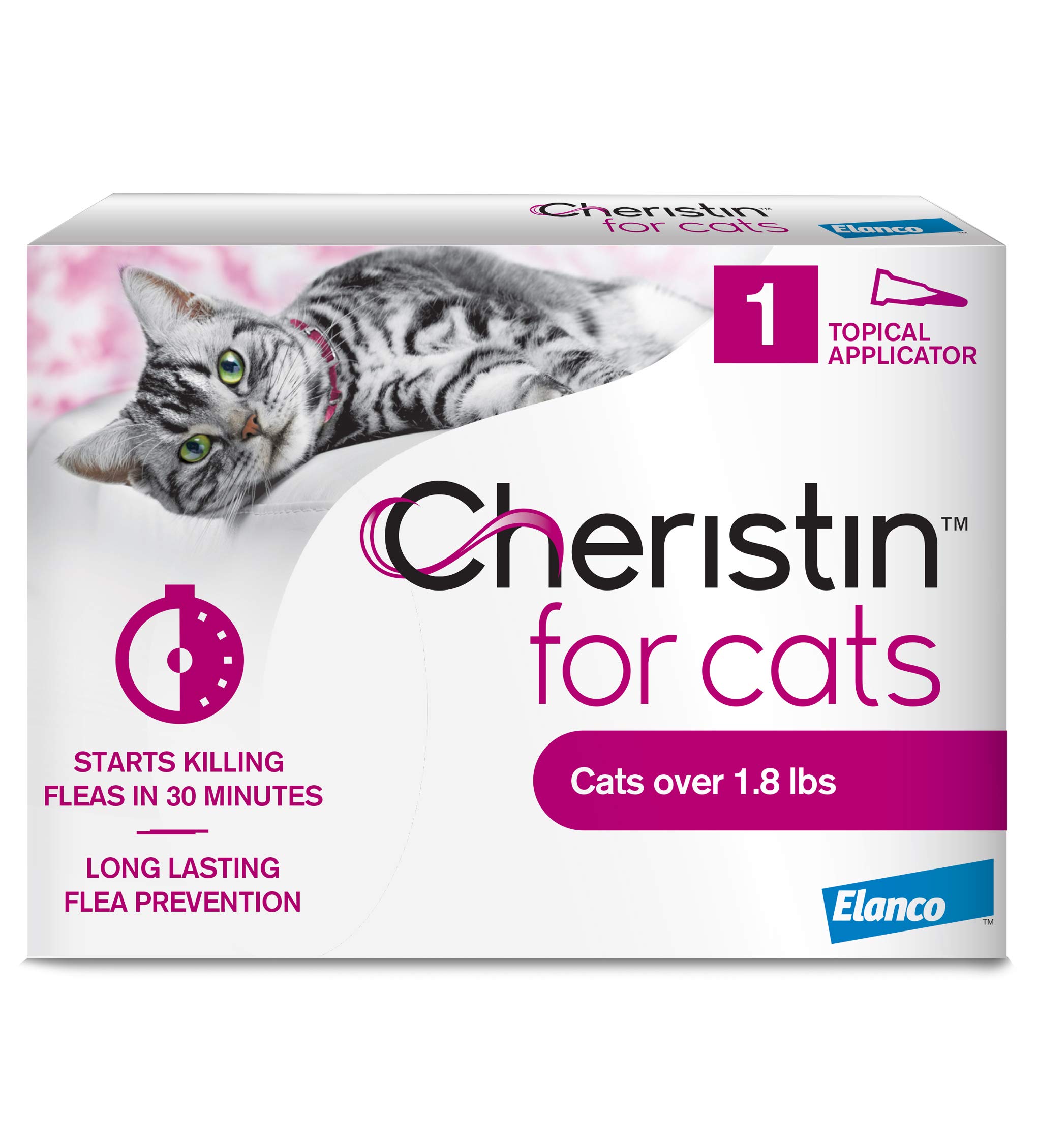 Cheristin para gatos tratamiento tópico contra p...