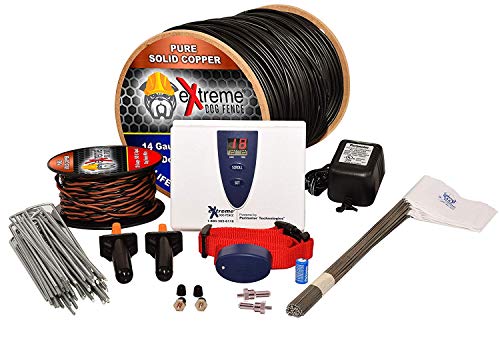  Extreme Dog Fence Valla eléctrica subterránea para perros Ultimate - Extreme Pro Dog Fence System para una fácil instalación y máxima longevidad y seguridad continua y confiable para mascotas - 1...