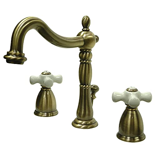 KINGSTON BRASS KB1970PX Heritage 8'' Grifo de lavabo ex...