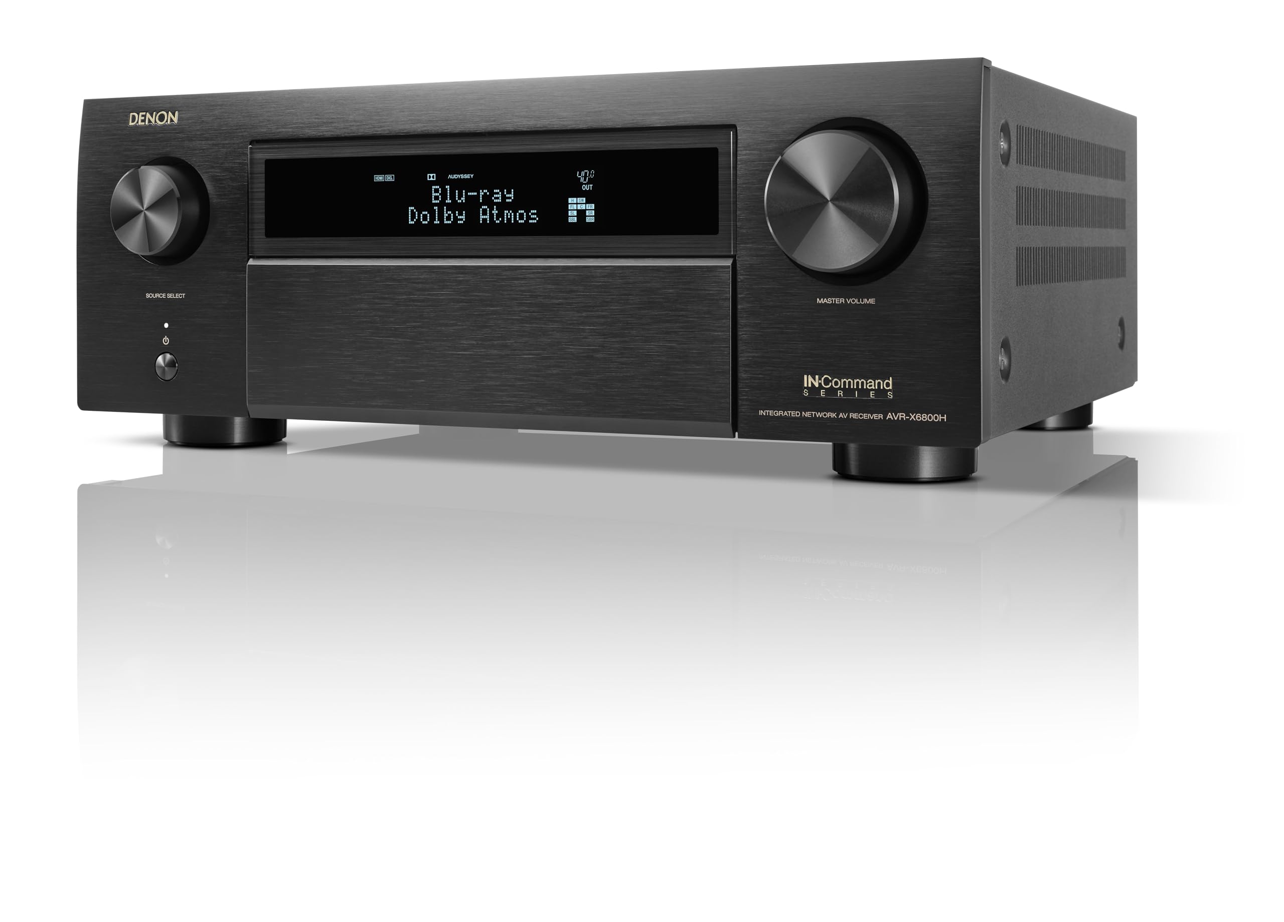 Denon AVR-X6800H 11.4 Channel AV Receiver - 140W/Channe...