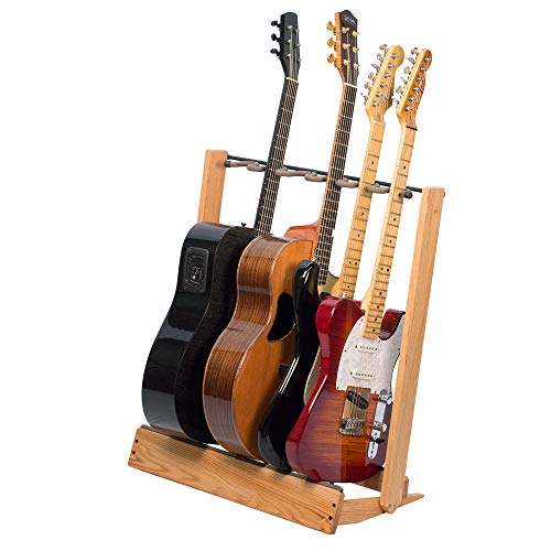 String Swing Guitar Rack CC34 Soporte para guitarra eléctrica acústica y bajo - Accesorios de soporte para el hogar o el estudio - Mantiene los instrumentos musicales seguros sin estuches rígidos