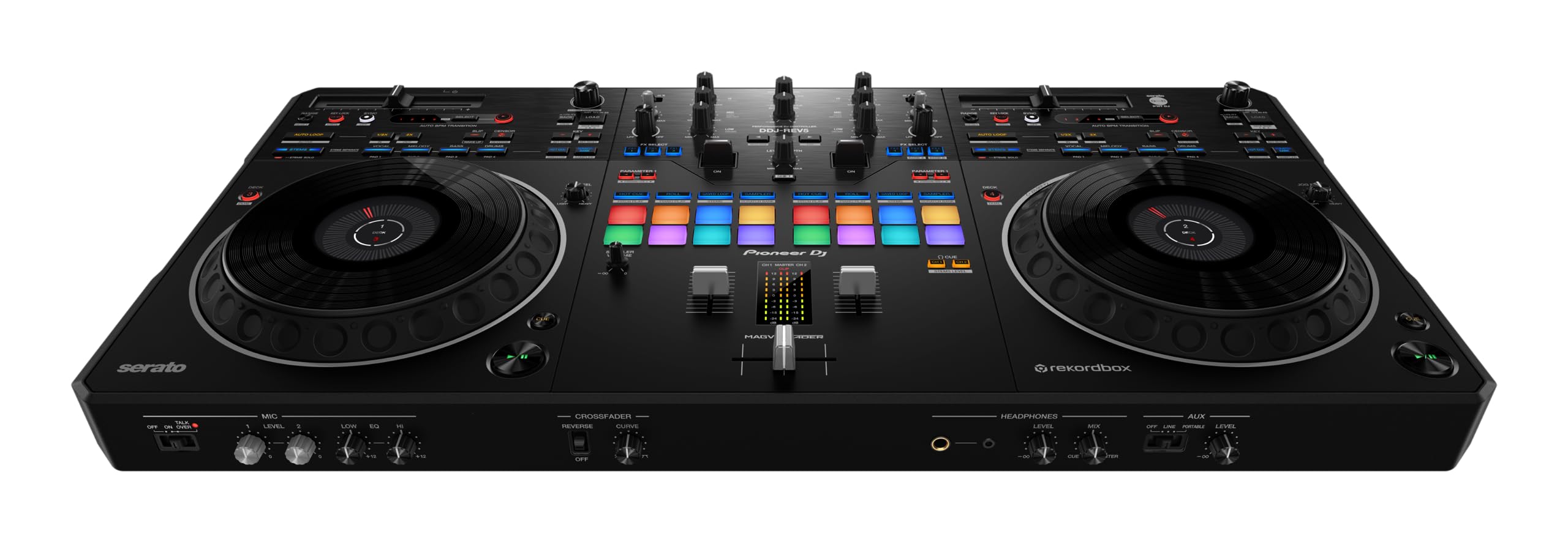 Pioneer DJ Controlador de DJ de 4 decks con sepa...