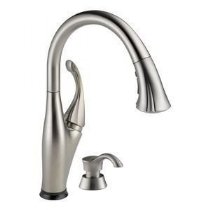 Delta Faucet Llave monomando extraíble para cocina con ...