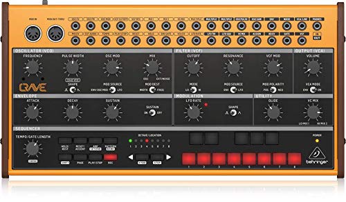 Behringer Sintetizador analógico Crave con secuenciador...