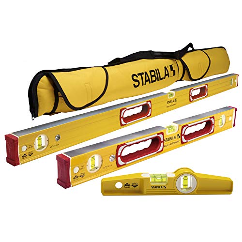 Stabila Juego de 3 niveles Classic 196 Incluye 48'/24'/...