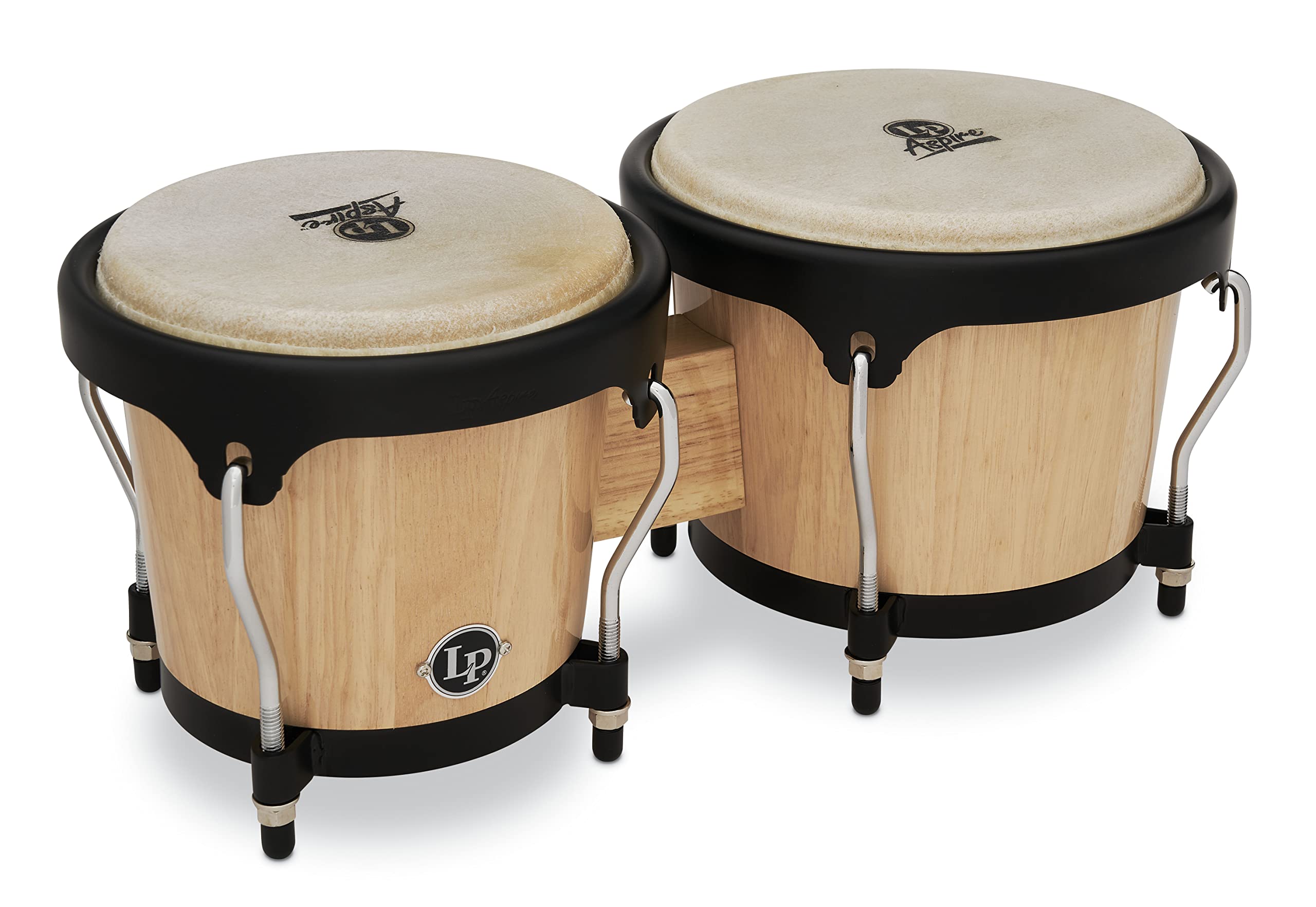 Latin Percussion Serie LP ASPIRE Bongos de Madera Natur...