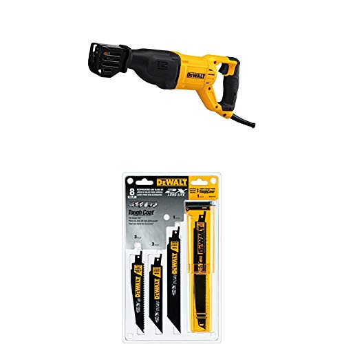 DEWALT Sierra alternativa con cable de 12 amperios DWE3...