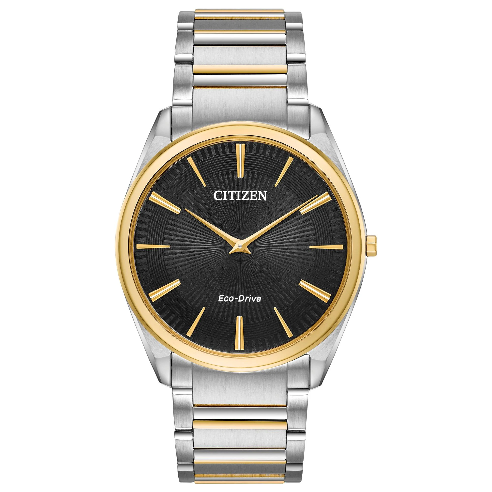 Citizen Eco-Drive Reloj Stiletto en dos tonos de acero ...