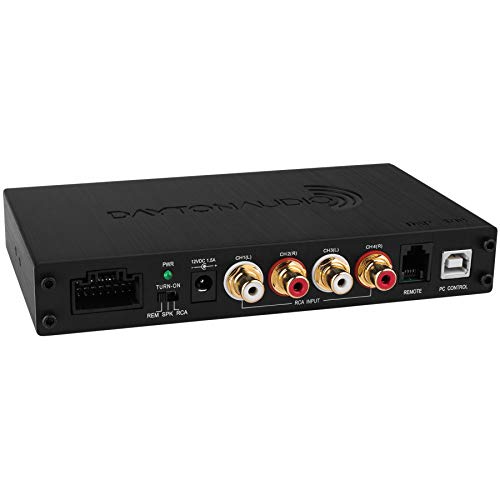 Dayton Audio Procesador de señal digital DSP-408 4x8 DS...