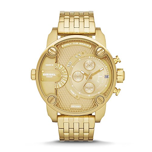 Diesel Reloj de oro DZ7287 Little Daddy para hom...