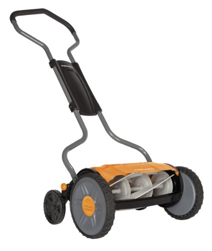 Fiskars Cortacésped de carrete StaySharp Max