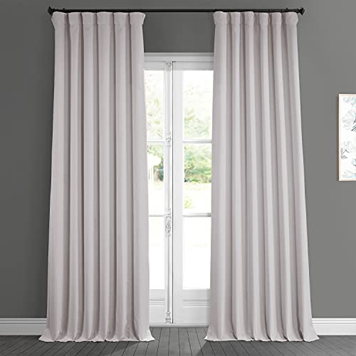 HPD Half Price Drapes Cortina oscurecedora de habitación con ojales de lino sintético