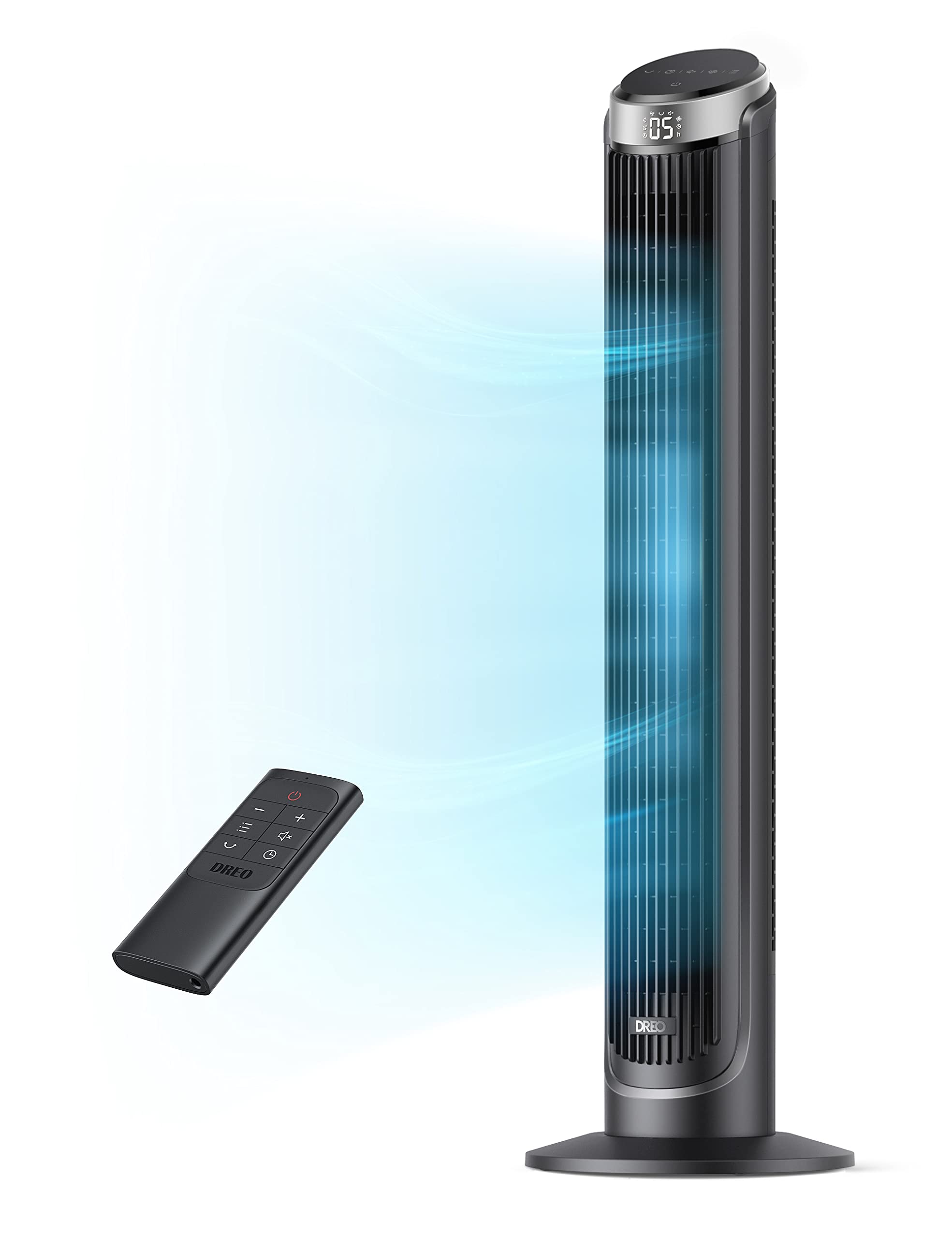 Dreo Ventilador Smart Tower DR-HTF008 básico y TF008S dorado