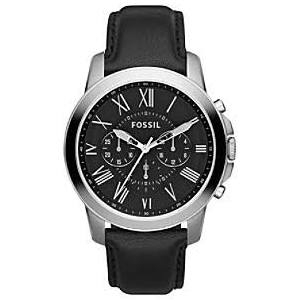 Fossil FS4813 Grant Reloj de acero inoxidable para homb...