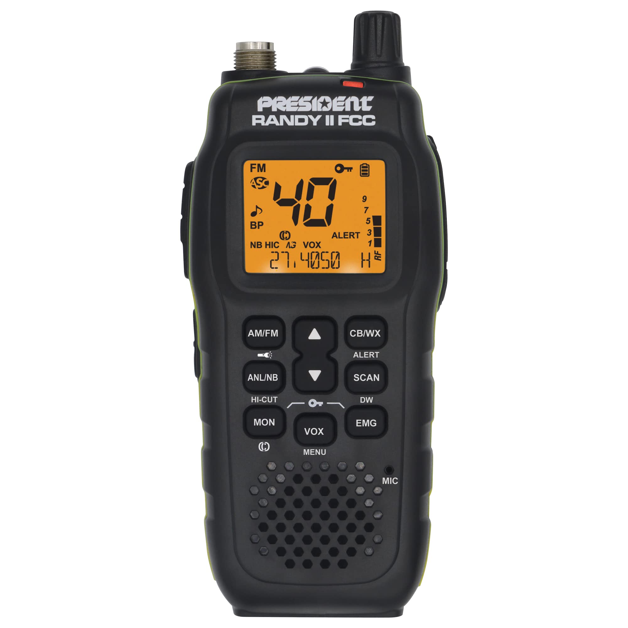 President Electronics Randy II FCC - Primera radio CB p...