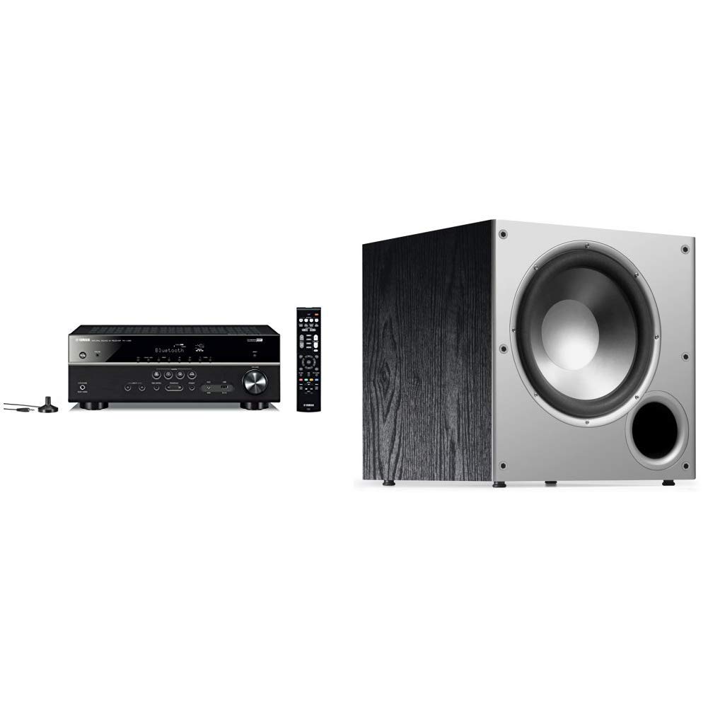 Yamaha Audio Yamaha RX-V385 Receptor AV 4K Ultra HD de 5.1 canales con Bluetooth