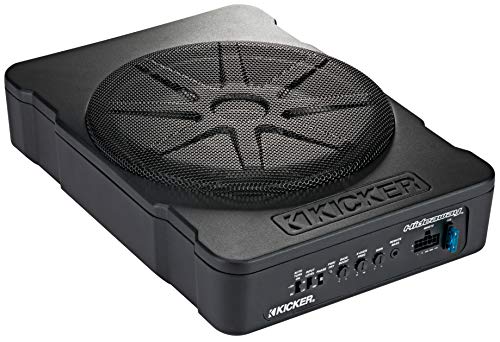 Kicker Subwoofer autoamplificado compacto de 10 pulgada...