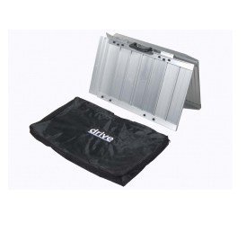 Drive Medical Rampa para silla de ruedas portátil de un solo pliegue de 6'L x 30'W con asa de transporte y bolsa de viaje