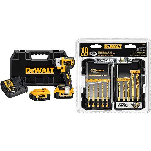 DEWALT DCF887M2 20V MAX XR Li-Ion 4.0 Ah Sin escobillas...