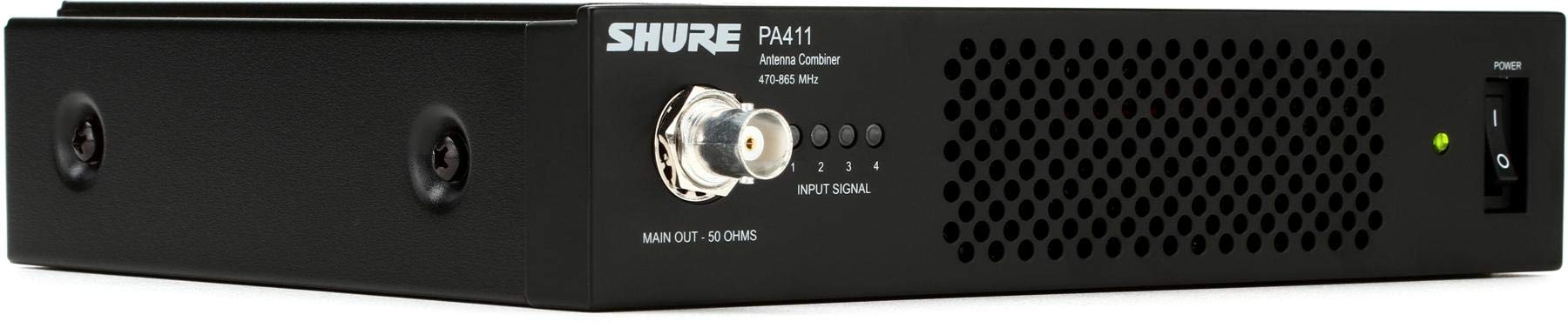 Shure Combinador de antena de cuatro puertos PA4...