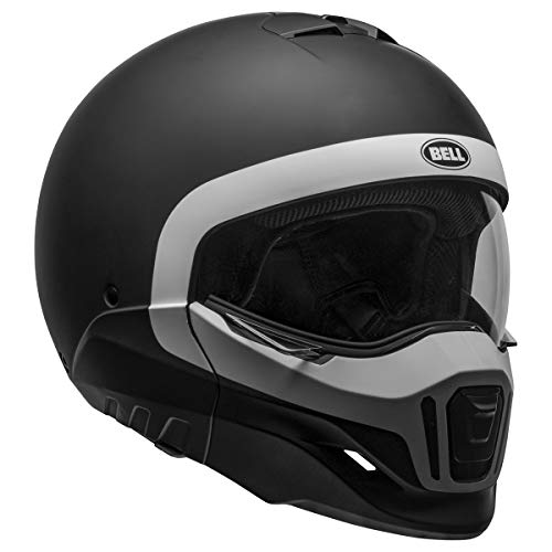 Bell  Casco Broozer (Cranium Matte Black/White - 2X-Lar...